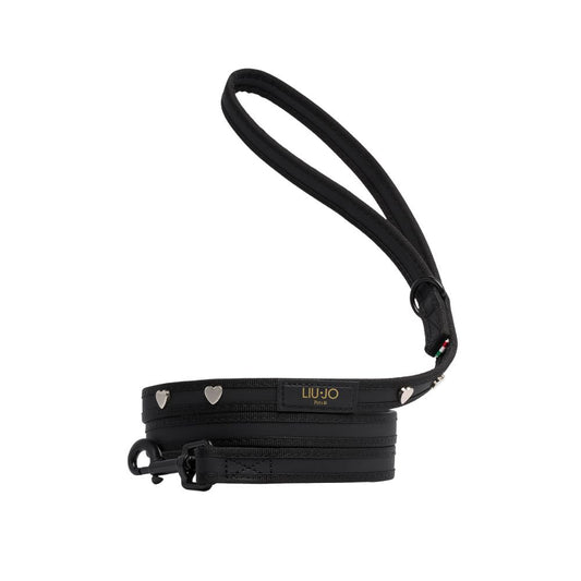 Liu Jo Guinzaglio con Cuori Nero per Cani TG. Unica