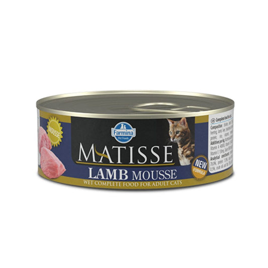 Farmina Matisse Mousse Agnello 85g Lattina Gatti Adulti