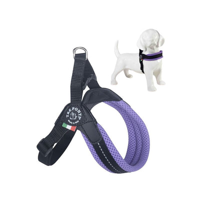 Tre Ponti Pettorina Easy Fit Rete Lilla Pastello Mis. 3,5 Cani e Cuccioli