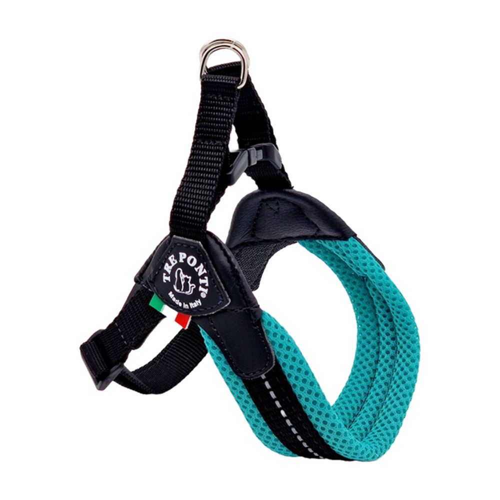 Tre Ponti Pettorina Easy Fit Rete Verde Pastello Mis. 3 Cani e Cuccioli