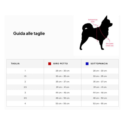 Tre Ponti Pettorina Easy Fit Rete Mimetico Verde Mis. 1,5 Cani e Cuccioli