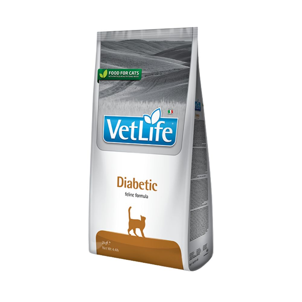 Farmina Vetlife Diabetic 2kg Crocchette Gatti