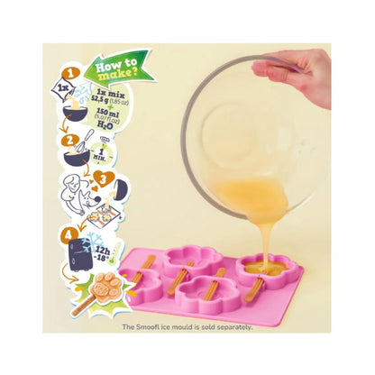 Smoofl Dog Ice Banana Miscela per Gelato Cani Gusto Burro d'Arachidi Snack Cani