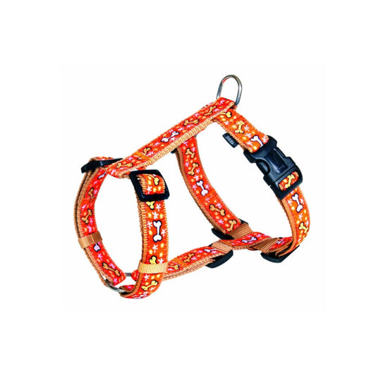 Trixie Pettorina Modern Art Mojave Beige/Arancio L-XL 75-100cm/25mm