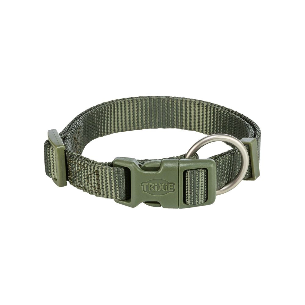 Trixie Premium Collare Verde Oliva XS-S 22-35Cm/10mm