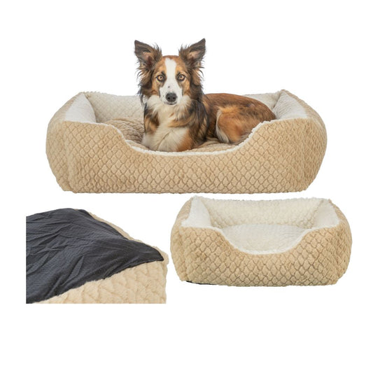 Trixie Cuccia Kaline Mio Marrone/Crema 50x40cm per Cani e Gatti