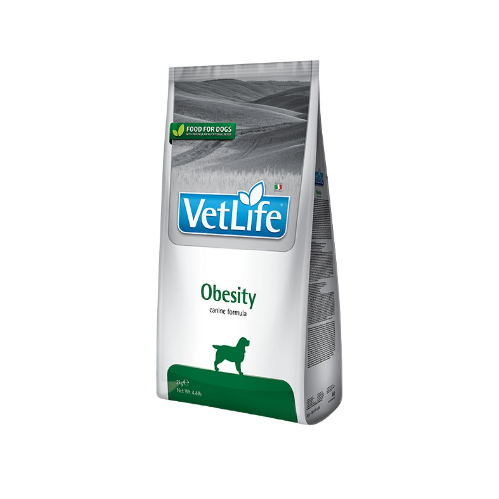 Farmina Vetlife Obesity 2Kg Crocchette Cani Adulti