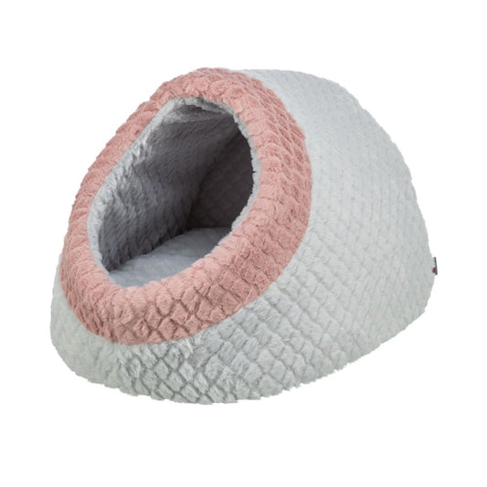 Trixie Igloo Kaline Mio Grigio/Rosa 35x26x41cm per Cani e Gatti