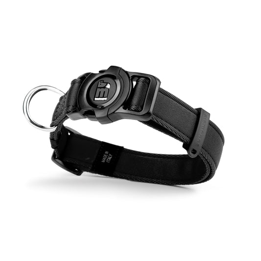 MyFamily Collare MemoPet Nero M 35-53 cm per Cani