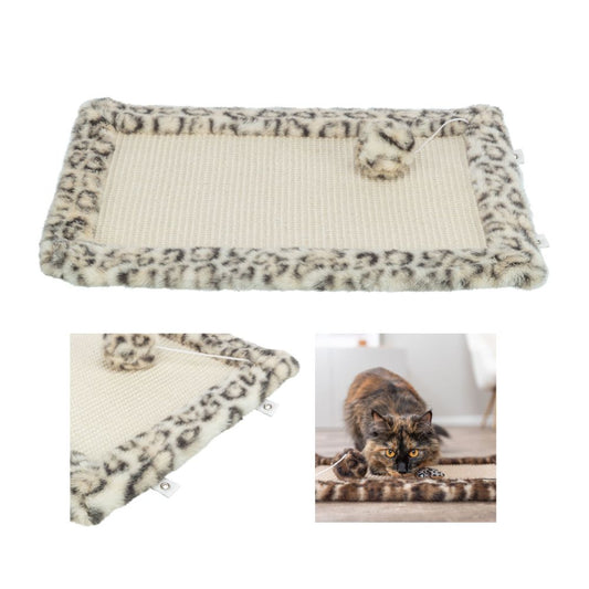 Trixie Tappetino Leo Crema 55x35cm Tiragraffi per Gatti