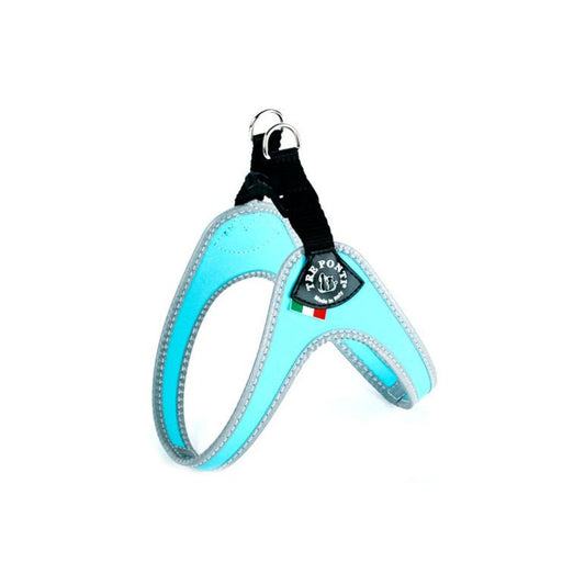 Tre Ponti Pettorina Easy Fit Bordo Rifrangente Azzurro Mis. 1 Cani e Cuccioli